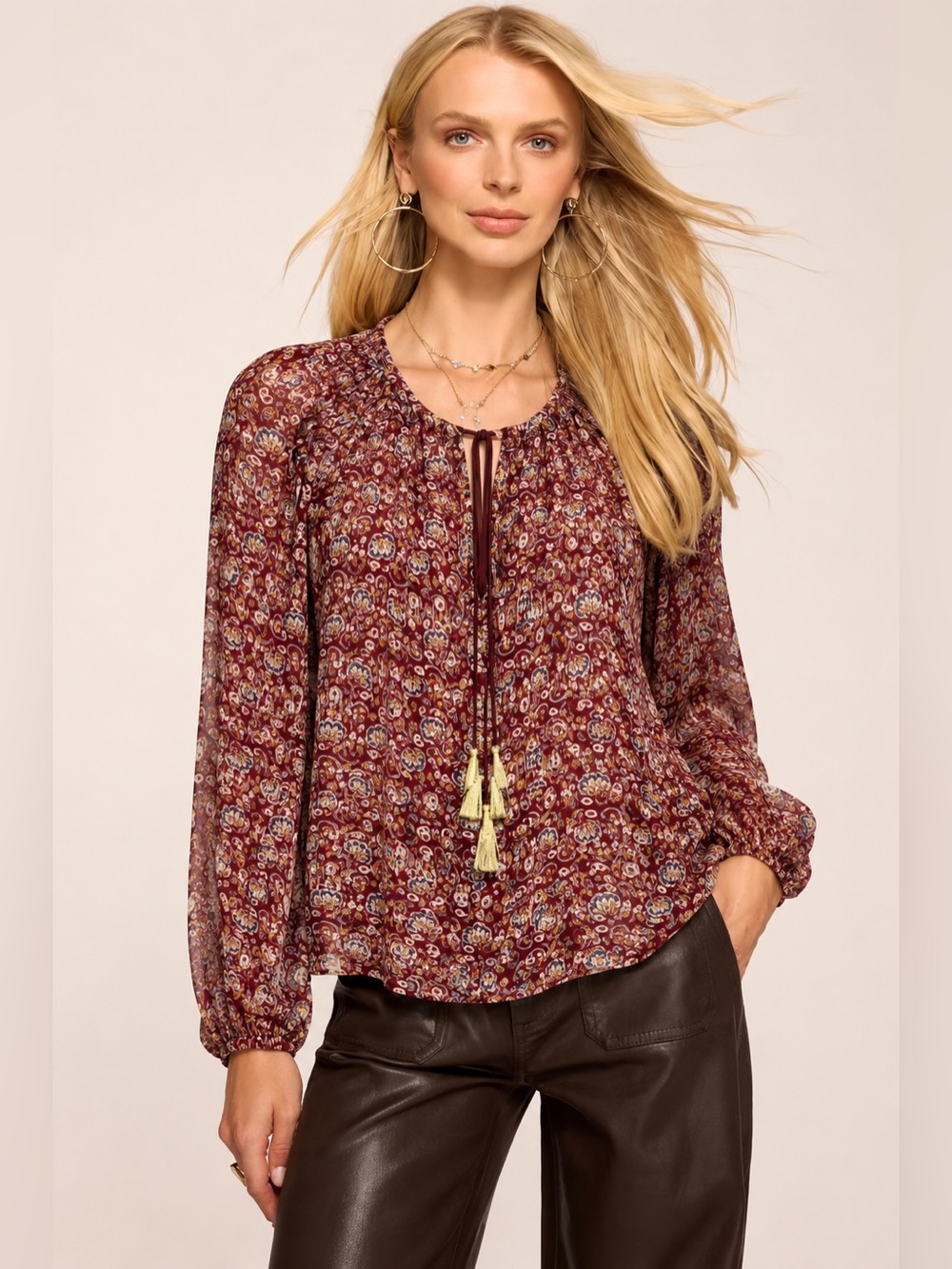 RAMY BROOK Paris Chiffon Blouse